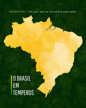 O BRASIL EM TEMPEROS 🌿