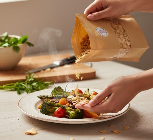 Alho Puro Desidratado Premium 300g Natural Sem Conservantes