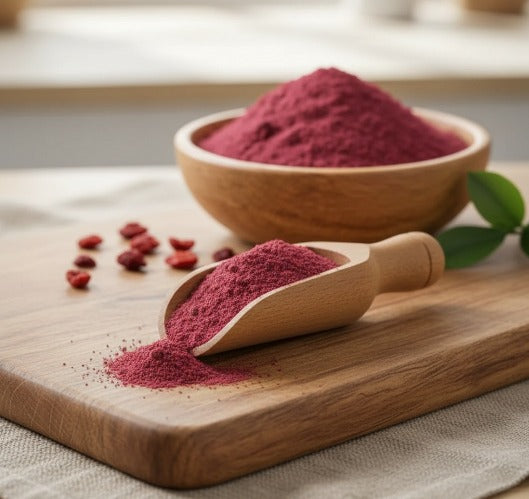 Farinha de Beterraba Pura Mandacaru 500g – Natural, Funcional e Sem Conservantes