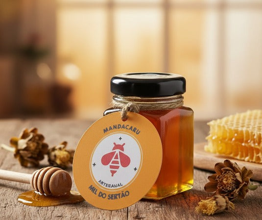 LANÇAMENTO - Mel do Sertão Mandacaru – Honey Pepper Artesanal com Pimenta | 50 ml