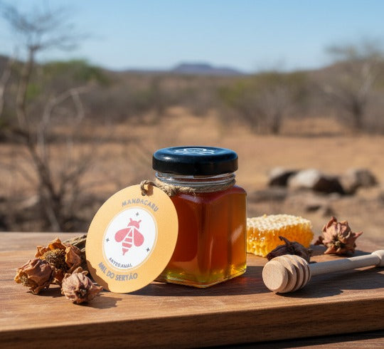 LANÇAMENTO - Mel do Sertão Mandacaru – Honey Pepper Artesanal com Pimenta | 50 ml